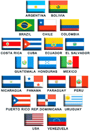 Banderas de Latinoamerica